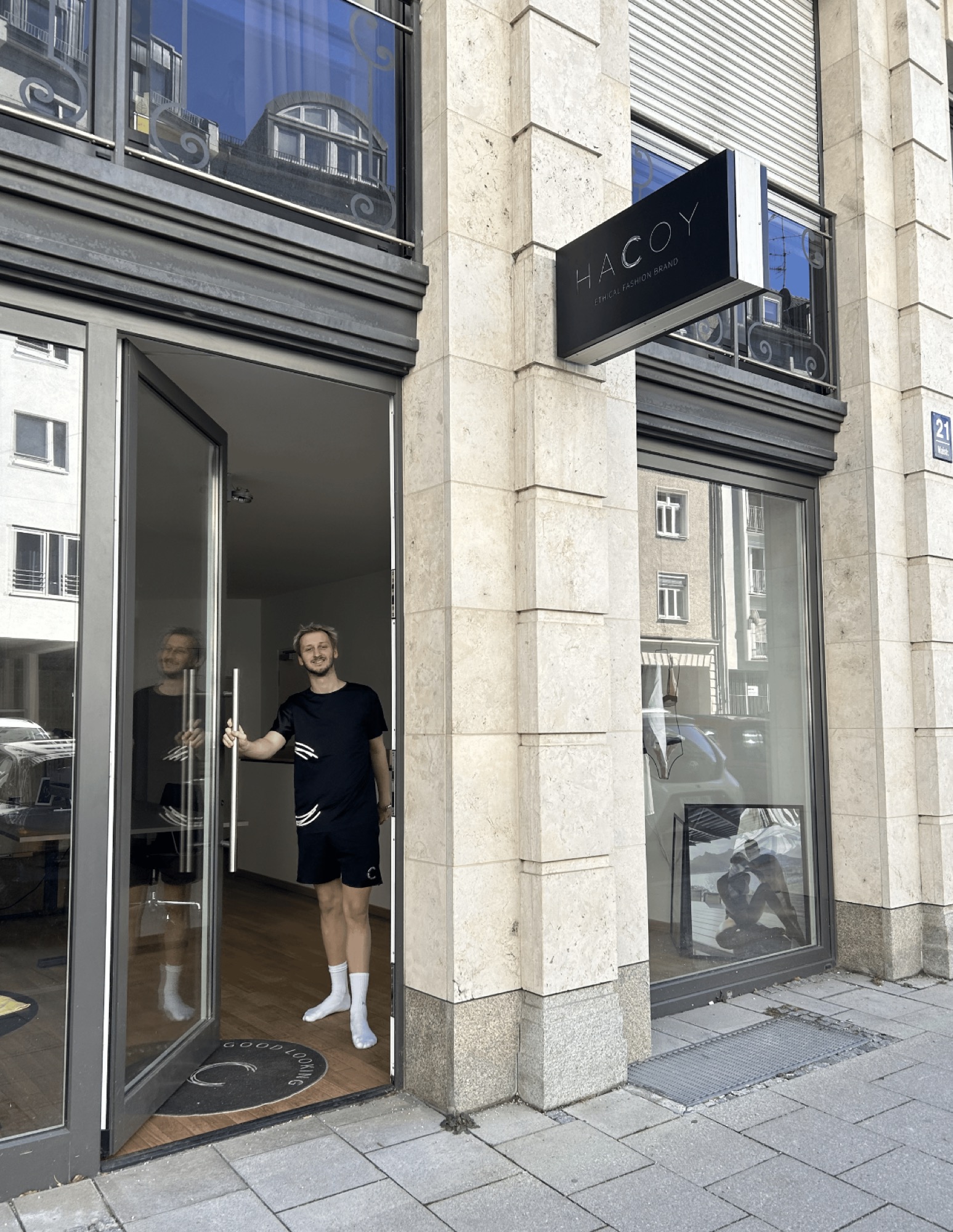 The HACOY store on Maistra&szlig;e 21, Munich